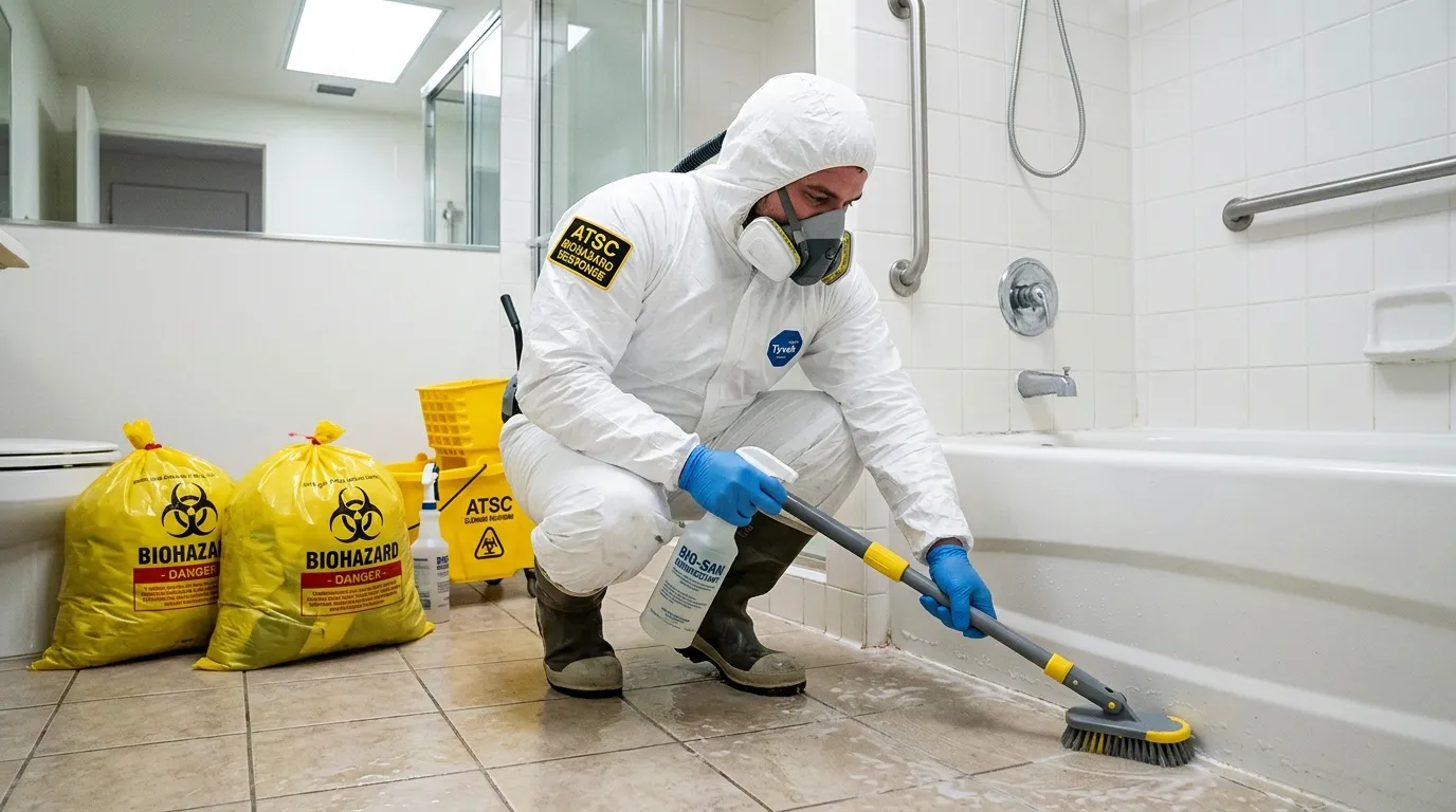 Decontamination equipment deployed for Blood Cleanup in South Fulton